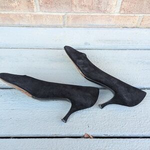 Calvin Klein Collection Suede low Heels